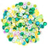 Blue & Green Craft Sequins